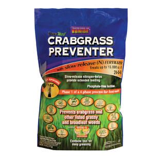 Bonide 15M Crabgrass Preventer W/Fertilizer   Lawn & Garden   Outdoor