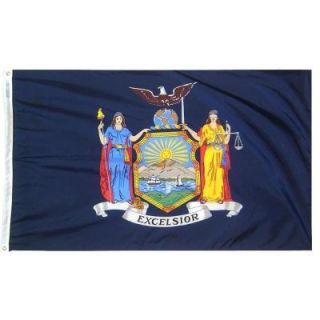 Annin Flagmakers 3 ft. x 5 ft. New York State Flag 143860