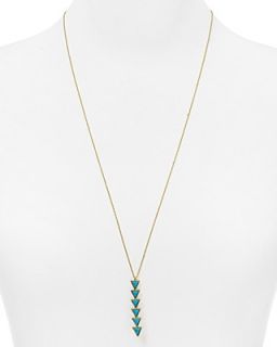 House of Harlow 1960 Ascension Pendant Necklace, 27"