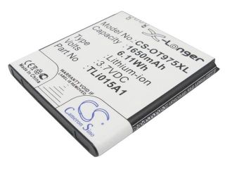 vintrons Replacement Battery For ALCATEL One Touch 975,One Touch 975N,OT 975,OT 975N,|||BASE,VARIA