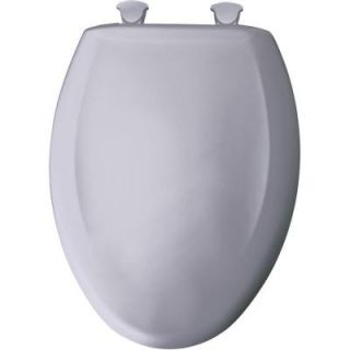 BEMIS Slow Close STA TITE Elongated Closed Front Toilet Seat in Lilac 1200SLOWT 319