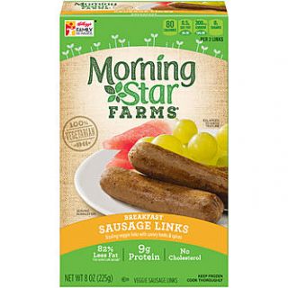 MorningStar Farms Breakfast Veggie Sausage Links   Food & Grocery