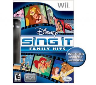 Disney Sing It Family Hits with Microphone   Wii —