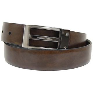 Geoffrey Beene Mens Reversible Leather Belt  ™ Shopping