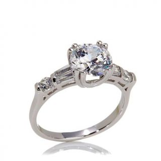 2.6ct Absolute™ 14K Round and Baguette Cut Ring   7890976
