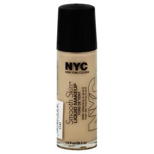 New York Color Smooth Skin Liquid Makeup, Nude 677, 1.0 fl oz (29.5 ml
