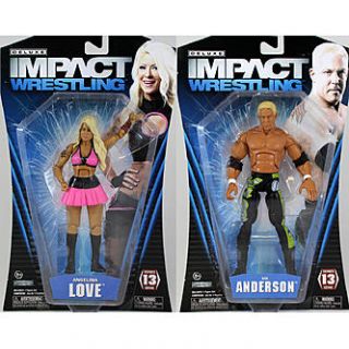 TNA Impact Wrestling PACKAGE DEAL Angelina Love & Mr. Anderson (TNA