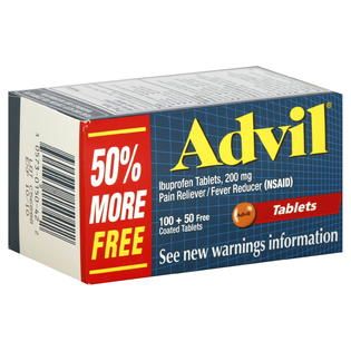 Advil Pain Reliever/Fever Reducer, Coated Tablets, 150 tablets