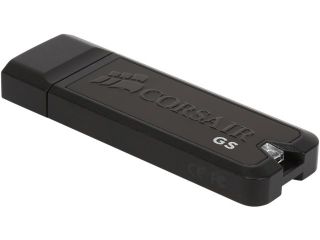Corsair Flash Voyager GS USB 3.0 64 GB, Read 295 MBs   Write 170 MBs, Plug and Play (CMFVYGS3B 64GB)