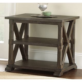 Springfield Weathered End Table   Shopping