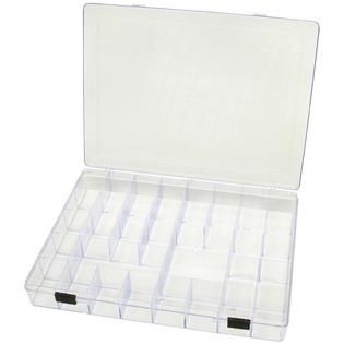 Darice Plastic Storage Box 11 3/4X8 3/4X1 1/2 35 Compartment   Home