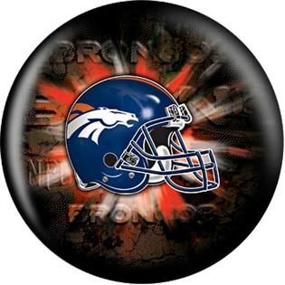 KR Strikeforce   Denver Broncos Bowling Ball
