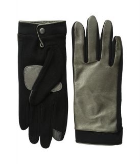 Echo Design Touch Basic Leather Gloves Gunmetal