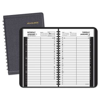 AT A GLANCE 4 7/8 x 8, White 2016 Daily Appointment Book with 15