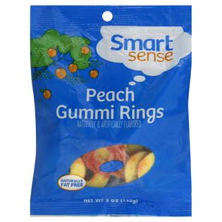 Smart Sense Gummi Rings, Peach, 5 oz (112 g)   Food & Grocery   Gum