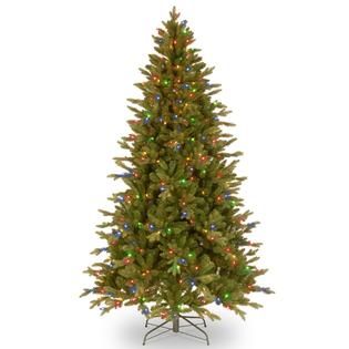 National Tree Company 7.5 ft. Avalon Spruce Tree with Multicolor