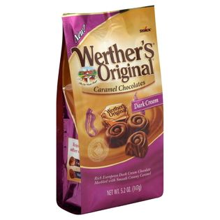 Werthers Original  Caramel Chocolates, Dark Cream, 5.2 oz (147 g)