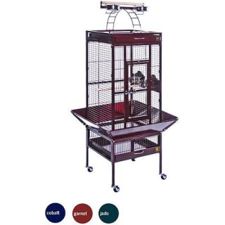 Prevue Select Wrought Iron Cockateil Bird Cage 18"x18x57", color Jade Green