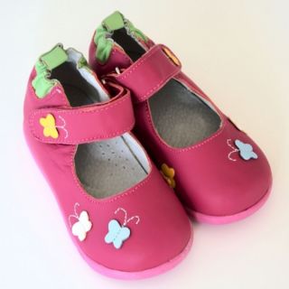 Papush Girls Butterflies Walking Shoes   14803657  