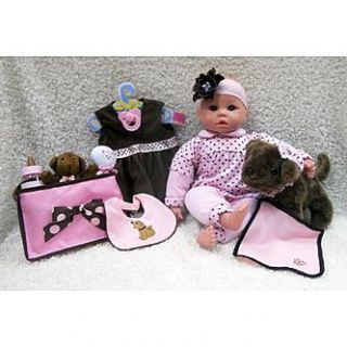 Kingstate Dolls Baby Emma Doll with Puppy Play Set   Toys & Games