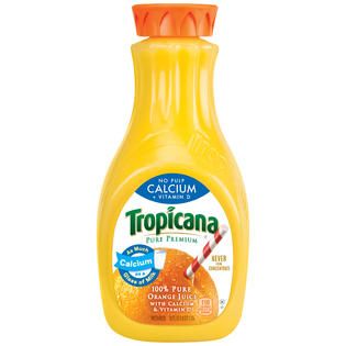 PURE PREMIUM No Pulp Calcium & Vitamin D Orange Juice 59 FL OZ PLASTIC