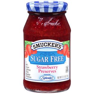 Smuckers Sugar Free Strawberry Preserves 12.75 OZ JAR