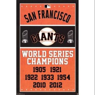 San Francisco Giants   Champions 2013 Poster Print (22 x 34)