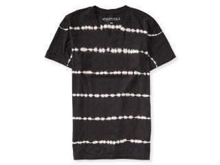 Aeropostale Mens Faded Striped Graphic T Shirt 464 L