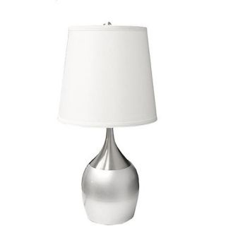 ORE International 24" Touch Table Lamp, Silver