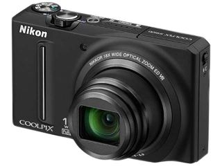 Refurbished Nikon S9100 Black 12.1 MP 18X Optical Zoom 25mm Wide Angle Digital Camera HDTV Output