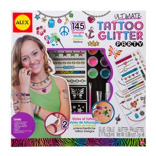 Alex Toys Ultimate Tattoo Glitter Party   Toys & Games   Arts & Crafts