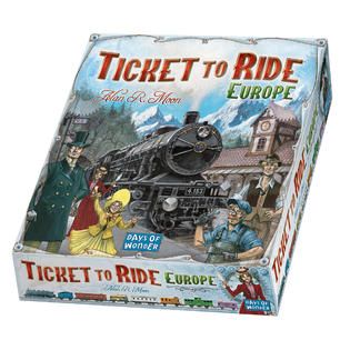 Days of Wonder Ticket to Ride Europe   Toys & Games   Family & Board