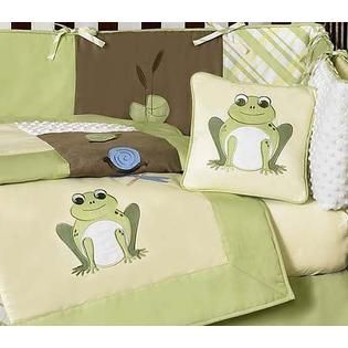 Sweet Jojo Designs  Leap Frog Collection 9pc Crib Bedding Set