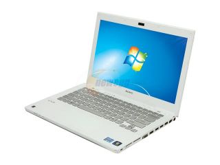 SONY Laptop VAIO SVS13112FXW Intel Core i5 3210M (2.50 GHz) 6 GB Memory 640GB HDD Intel HD Graphics 4000 13.3" Windows 7 Home Premium 64 Bit