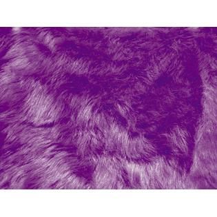 Flokati  Purple Flokati 31 x 47 inch Rug