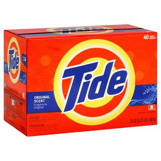 Tide  Detergent, Original Scent, 70 oz (4.37 lb) 1.98 kg
