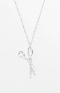 Mateo Bijoux Scissors Sterling Silver Pendant Necklace