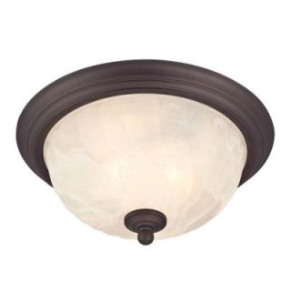 Westinghouse Naveen 2 Light Oil Rubbed Bronze Outdoor Flushmount 6230900