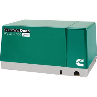 Cummins Onan Quiet Series Gasoline RV Generator — 5.5 kW, CARB and EPA Compliant, Model# 5.5HGJAB-7103  RV Generators