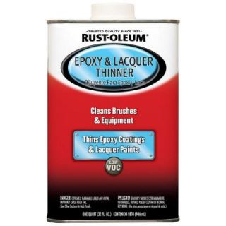 Rust Oleum Automotive 1 qt. Low VOC Epoxy and Lacquer Thinner (4 Pack) 261196