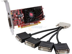 JATON Radeon HD 6570 DirectX 11.1 Video PX369 QUAD 1GB 128 Bit DDR3 PCI Express x16 Low Profile Ready Video Card