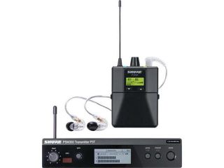Shure PSM 300 Personal Monitor System with SE215 Earphones, J13:566 590MHz