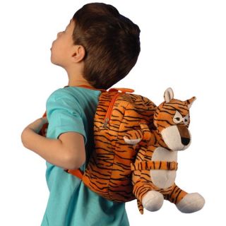 Tag Along Teddy Small Plush Tiger Backpack   Shopping