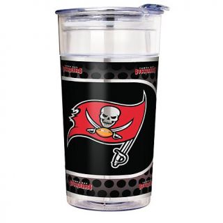 Officially Licensed NFL 22 oz. Double Wall Acrylic Party Cup   Tampa Bay Buccan   7797253