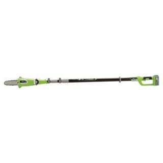 Pole Saw Earthwise   Cordless 24V Lithium Ion Pole Chain Saw