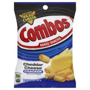 Combos  Baked Snacks, Cheddar Cheese Cracker, 7 oz (198.5 g)