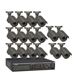 See 16 Channel Security Surveillance System with 1 Terabyte HDD