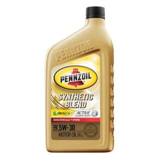 Pennzoil 5W30 Synthetic Blend Dexos Motor Oil, 1 Quart