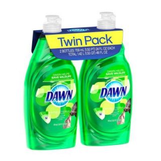 Dawn Ultra Antibacterial 24 oz. Apple Blossom Scent Dishwashing Liquid (2 Pack) 003700025876
