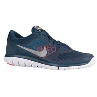 Nike Flex Run 2015 Flash   Mens   Running   Shoes   Squadron Blue/Hyper Orange/Blue Lagoon